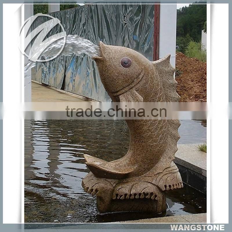 Decorative Outdoor Stone Elephant Water Fountain