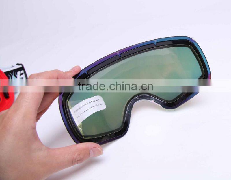 snow ski goggles, ski snow goggles, ski boarding goggles with CE , ISO and FDA certificates