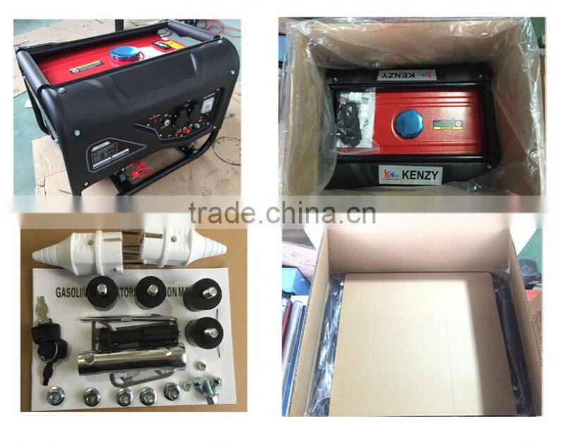 2kw 100% copper wire recoil dtsrt and electric start portable gasoline generator prices of orient generators in pakistan