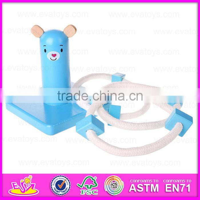 2016 new design wooden ring toss game,outdoor children ring toss game,fashion kids ring toss game W01A156