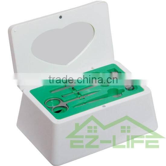 high quality plastic medical cabinet first aid plastic manufaturer small keyboard storage box/kit with lock and layers