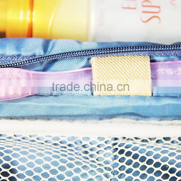 2016 Wholesale Custom Makeup Travel Toiletry Promotional Fashion Cosmetic Bag