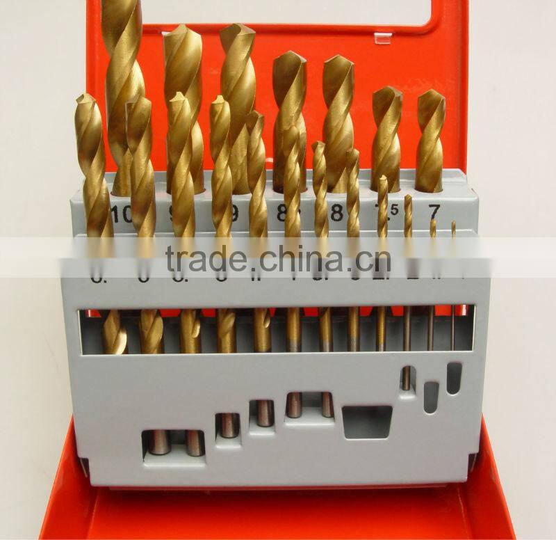 19pc HSS Drill Set