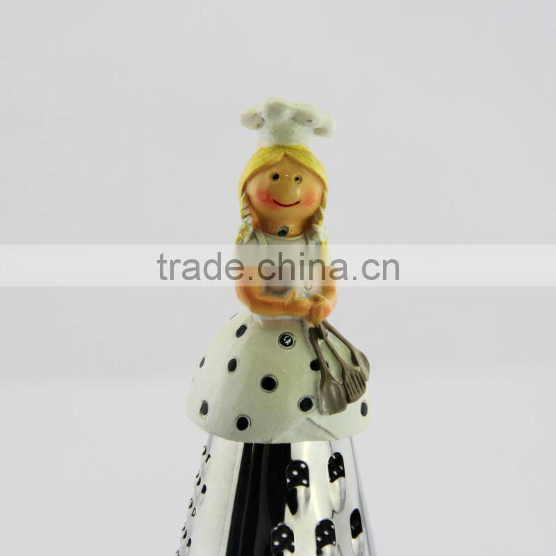 2014 new design cartoon handle 10 inch coconut grater