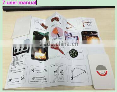 TopMedi SOS Outdoor Disaster Emergency Survival Kit BOX