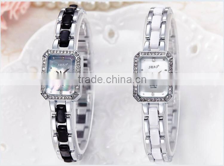 2017 square vogue attactive charming sexy elegant new arrival watch women's quartz watch