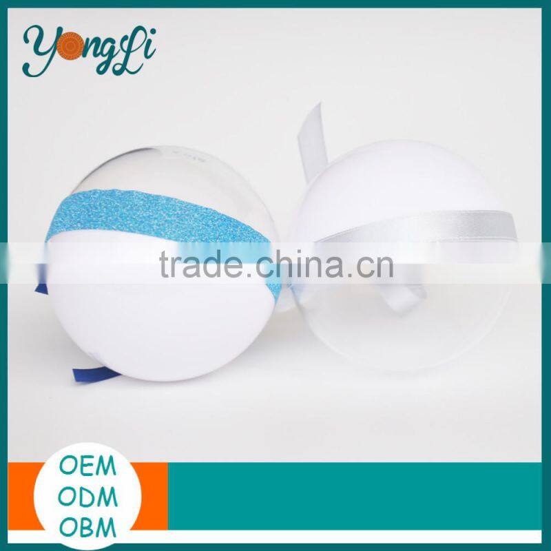 Wedding Decoration Wholesale White Round Christmas Ornaments