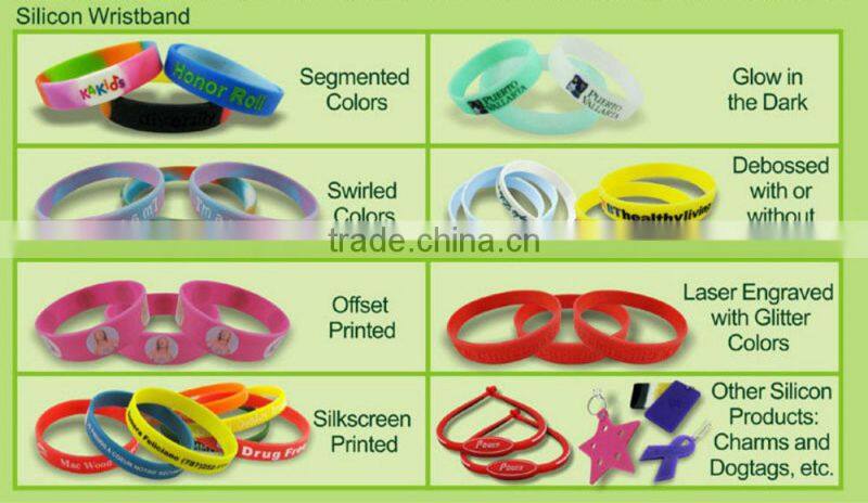 New arrival cheap custom bracelet superman silicone wristband