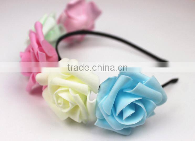 Feather fascinator black feather headband