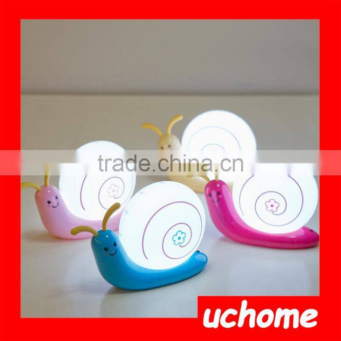 UCHOME Soothing Night Light with Snail Night Light With USB Recharge Night Light