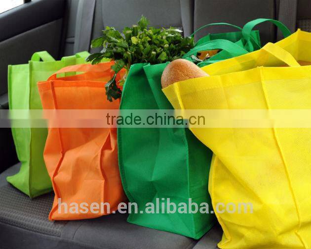 wholesale reusable shopping bags/ non woven shopping bag