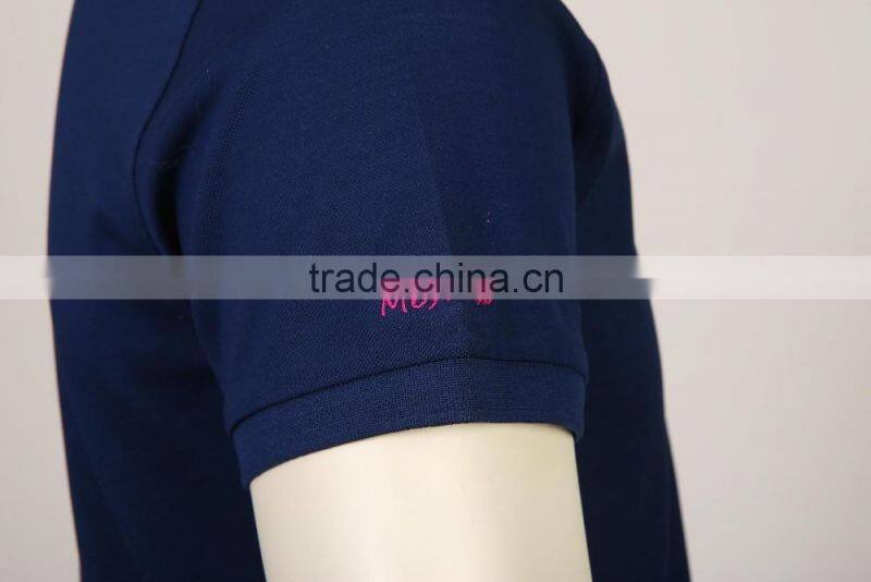 newest solid polo shirts for men in china