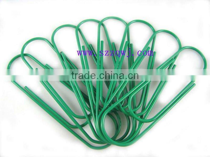 Large assorted colours bookmark gem clip paperclips