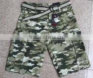 New style 2016 Summer Mens Camo Cargo Shorts printed fabric Stocklots