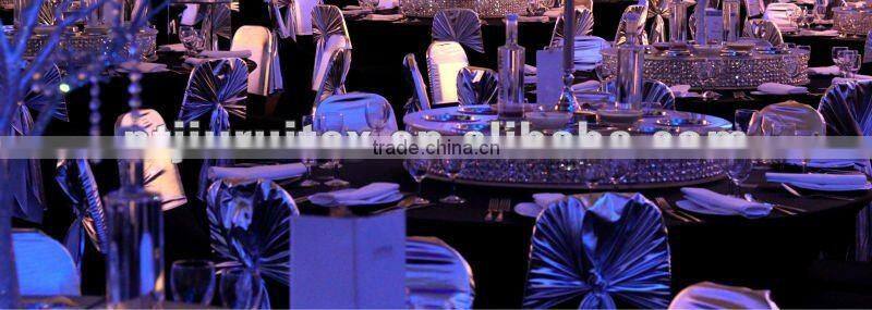 bronzing organza sash hood