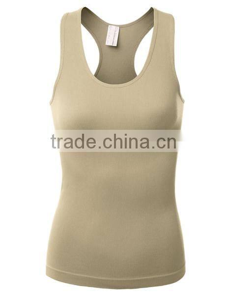 Fashion Wholesale 95% Cotton 5% Spandex Tank Top