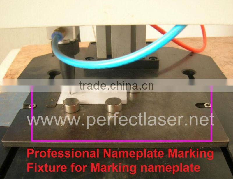 LCD Control Rotary Pnematic Dot Peen Marking Machine for Metal Engraving