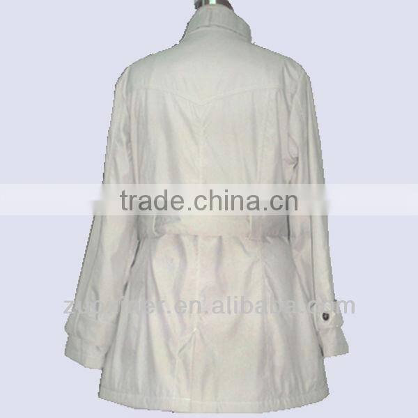 Multiply cargo packets cotton padded coat for Woman ,warm cotton apparel