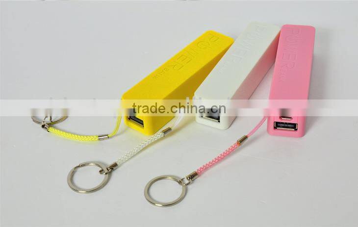 New Product BHN777 Cheap Colorful Power bank 2600mAh Charger for Smart Mobile Phone phone charger