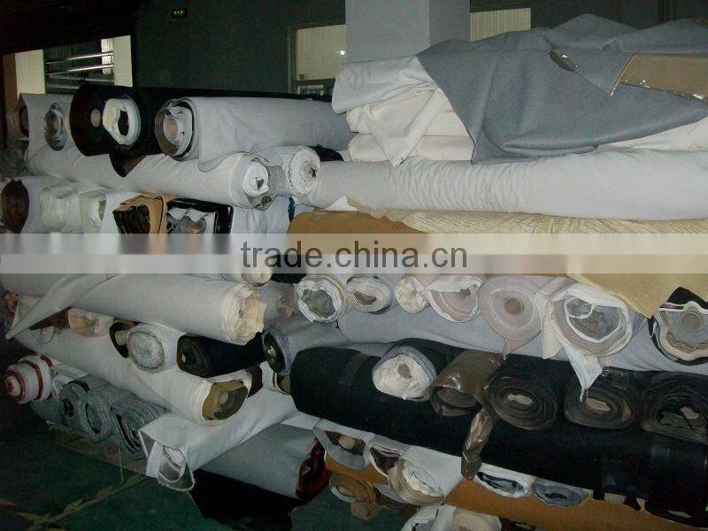 Embossed Knitted Wide Use Of Stocklot Semi Pu Leather