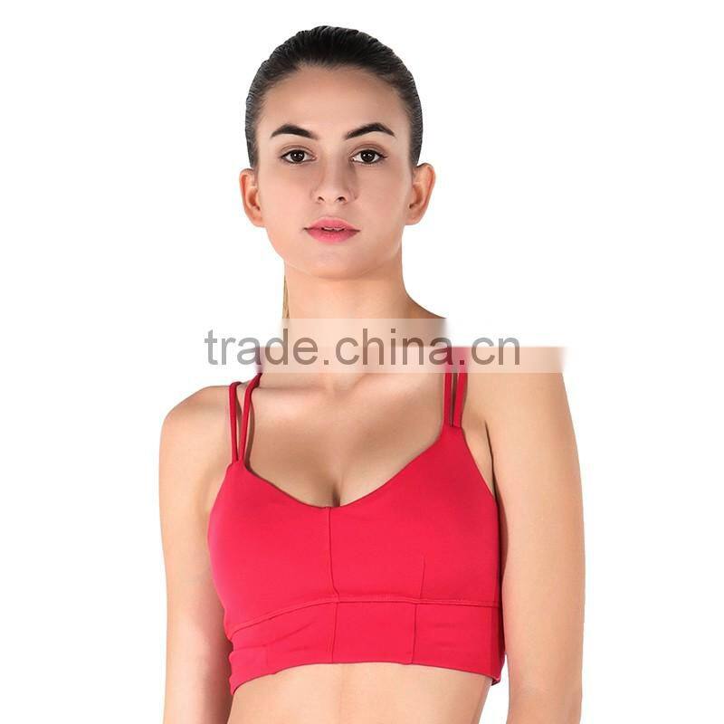2017 Gym Sportswear Quick Drying Sport Clothes Comfortable Seamless Yoga Fitness Bra Durable