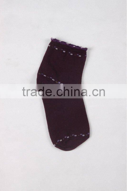 Classic color ladies cotton socks