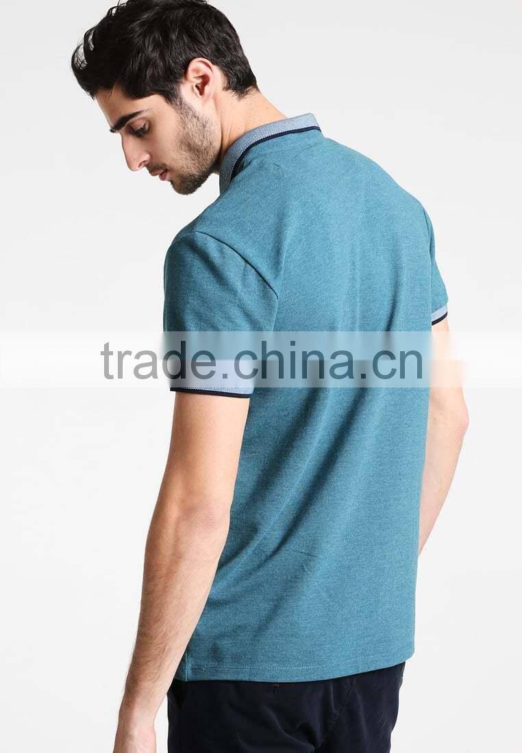MGOO New Model Slim Fit Quick Dry Golf Shirt Men Three Buttons Pique Polo Shirts Wholesale