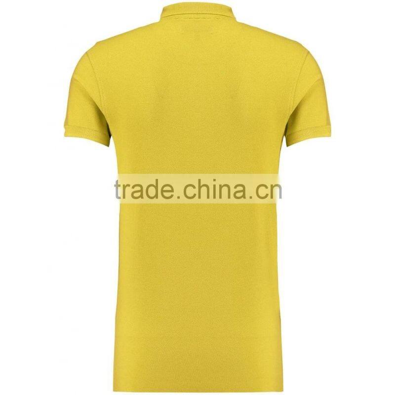 MGOO Cheap Price Fashionable Plain Pattern Polo Shirts 210g 100% Cotton Pique Soft Polo Shirts