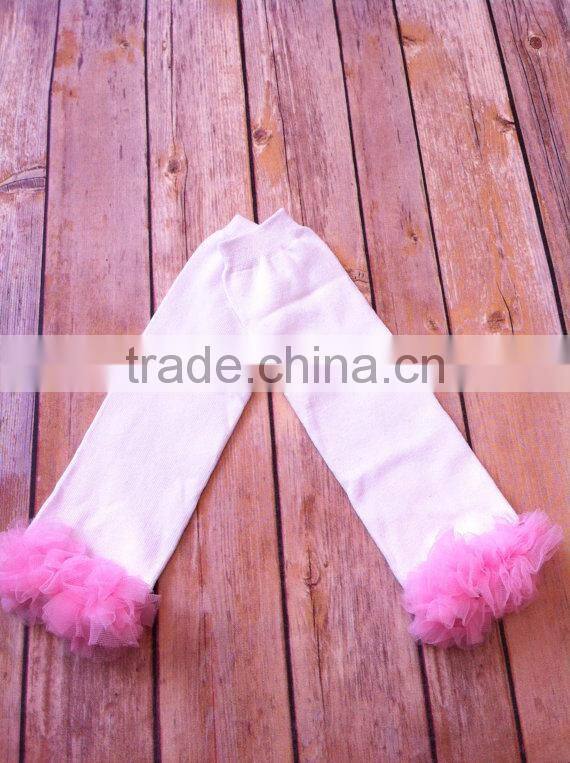 2015 Fashion Newborn Baby Girls Satin Lace Leg Warmers