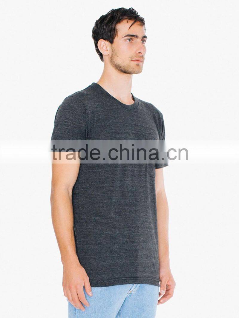 young man gym running tshirt heather color track t shirt