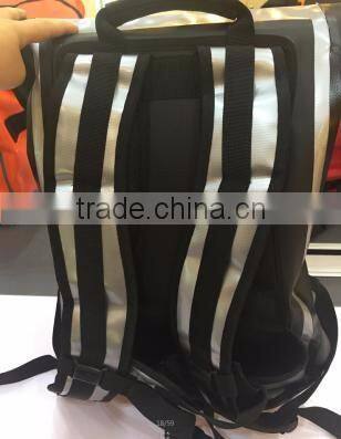 Multi-functional PVC Tarpaulin Waterproof Pannier Messenger Backpack Bicycle Bag