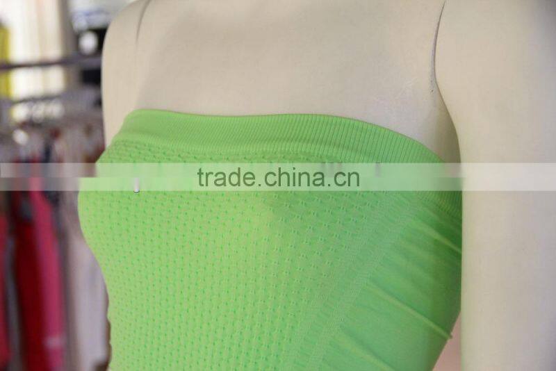 Lady Seamless Strapless Sexy Tube Top