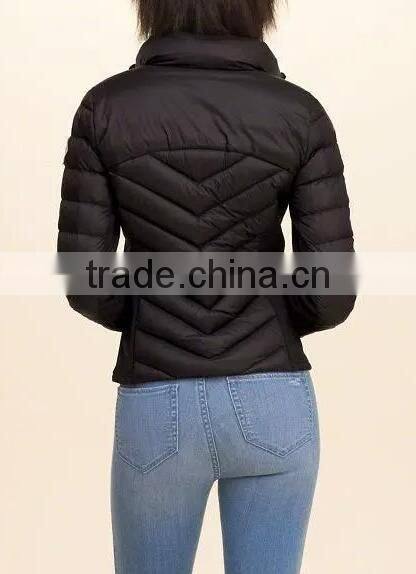 Runwaylover EY1036C Fashion women short ultralight winter down jacket