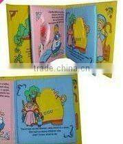 Hot baby and kids pillow story book in China