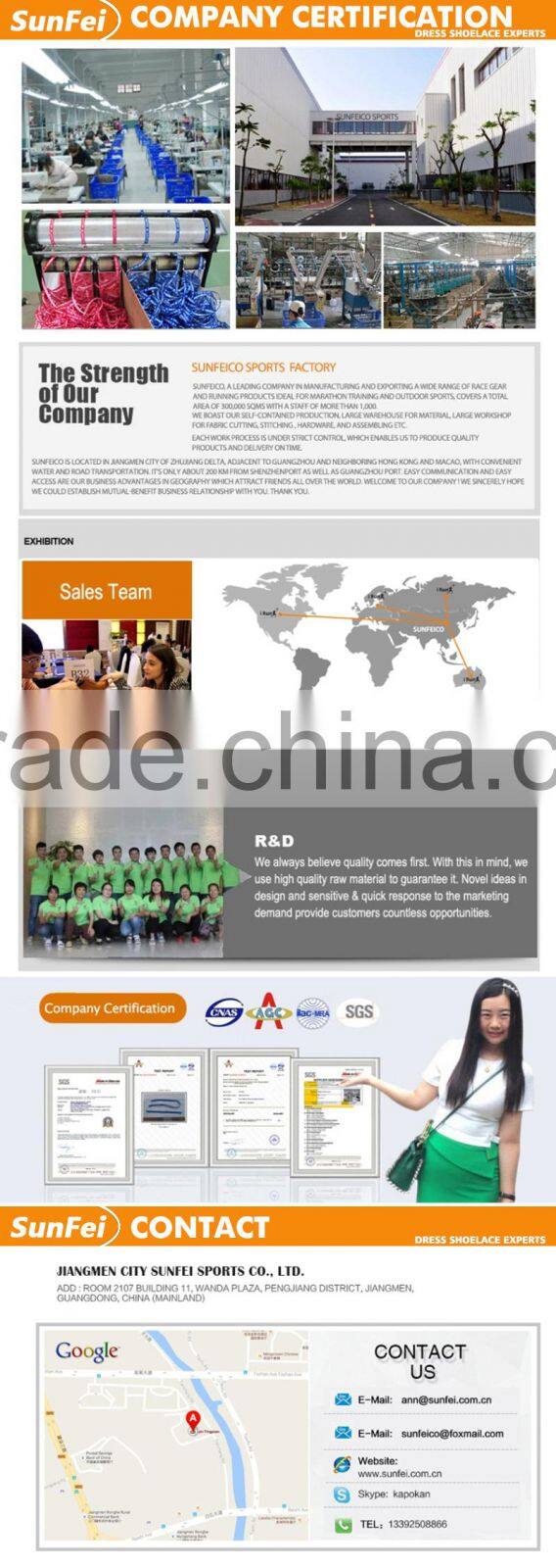 Navy Blue Waxed Cotton Shoelace