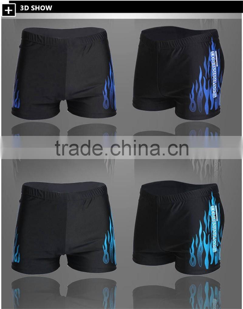 2016Promotion Editionen Men's Swimwear Shorts Pants~Spandex Swimsuit Bathing Swim Trunks~Swim Boxers~Accept Custom