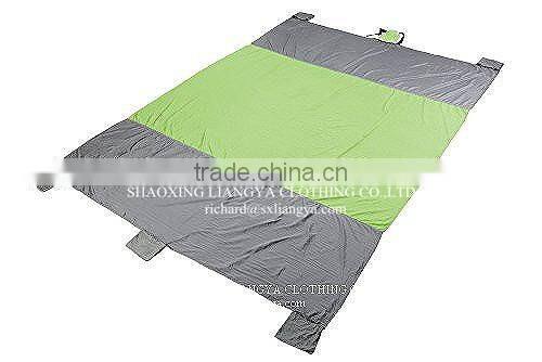 Beach Sheet Sand Pockets Water Absorbing Blankets With Bag