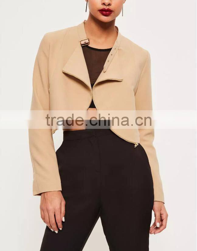 New Fashion Woman Blazer Coat Casual Jackets Long Sleeve Black White jacket women