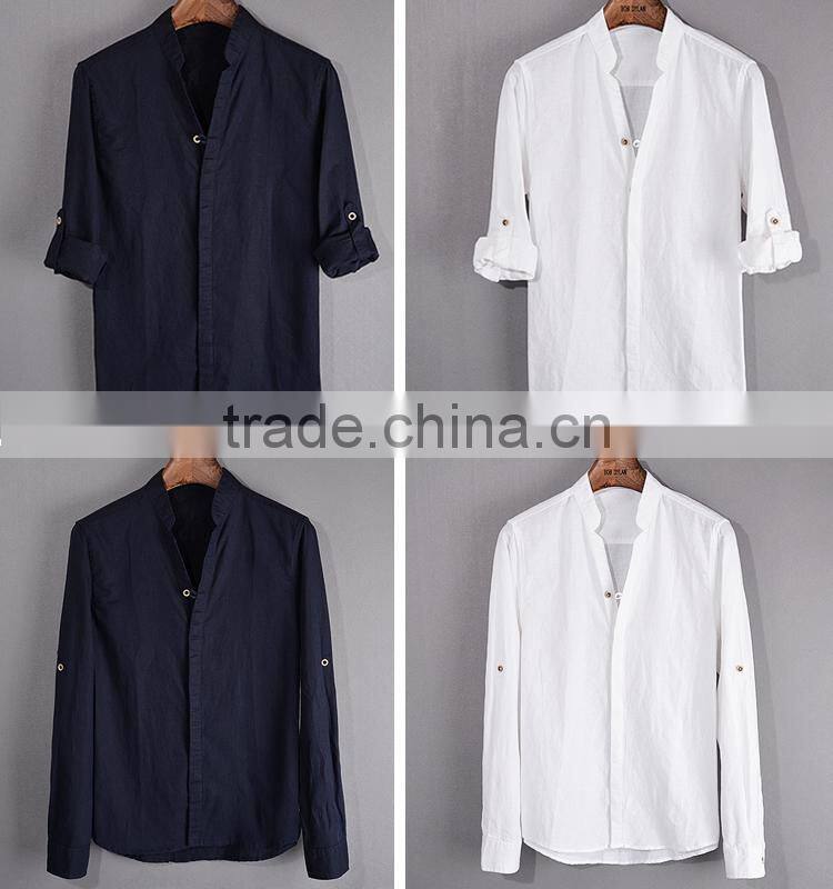 100% hemp shirt wholesale cheap custom classic shirts for men china manufacturers