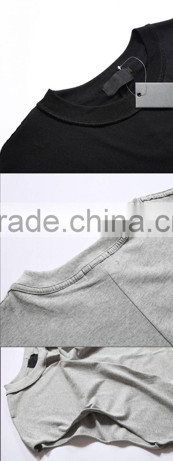 Custom new fashion boys & girls cotton blank tops / tank top T13366