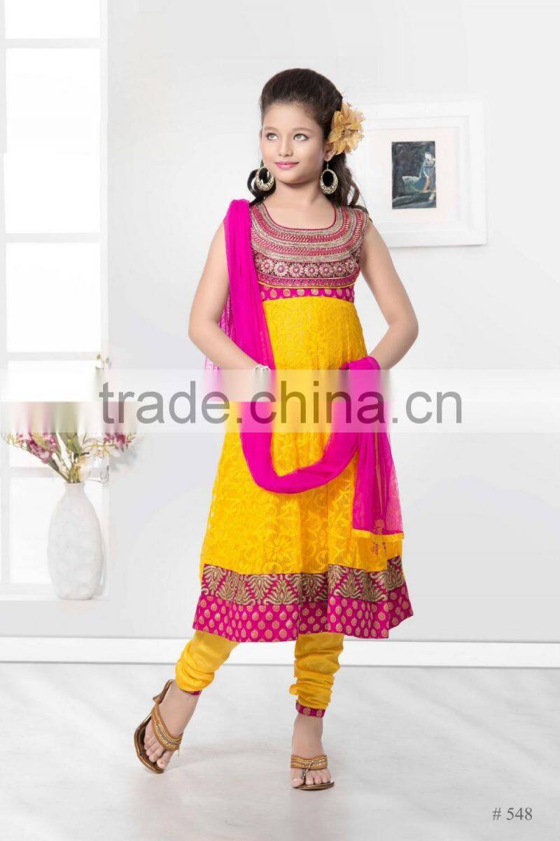 Deep Pink color benaras cloth all over stylish lehenga sizzling Girls Ready Made