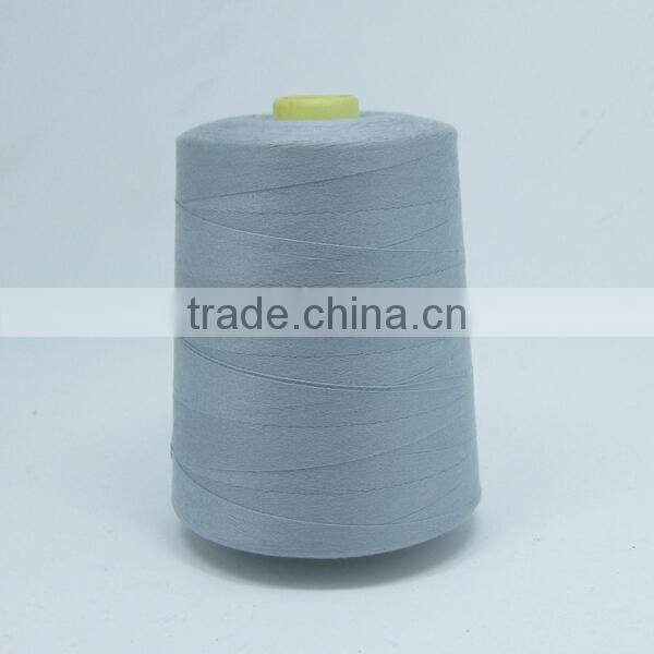 hot 100% spun polyester sewing thread yarn color