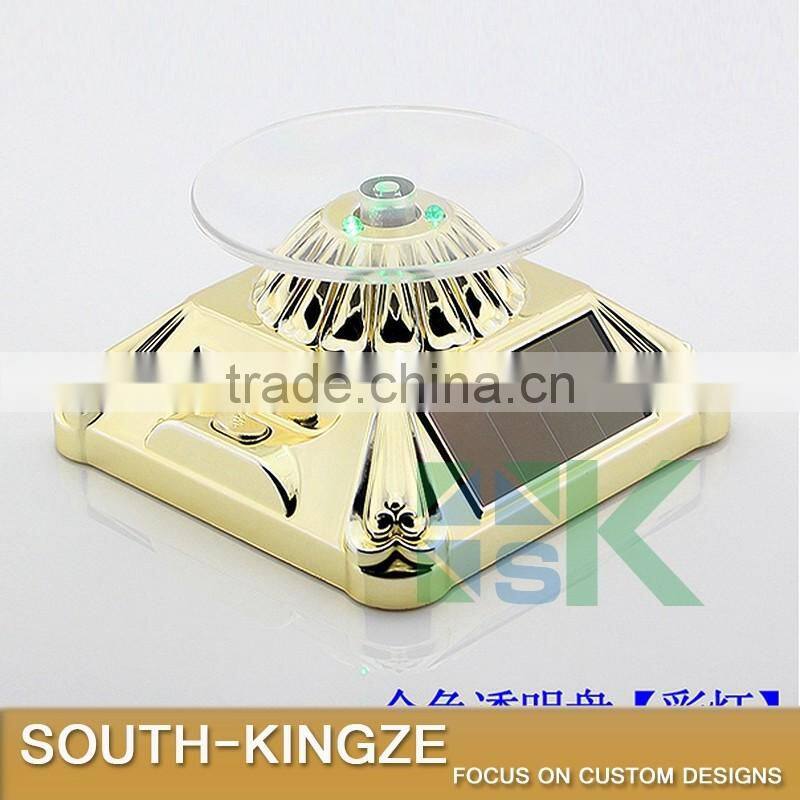 Silver/Gold Asia Buddihism Lightable Cubid Square Base Mobile Phone Display Stand