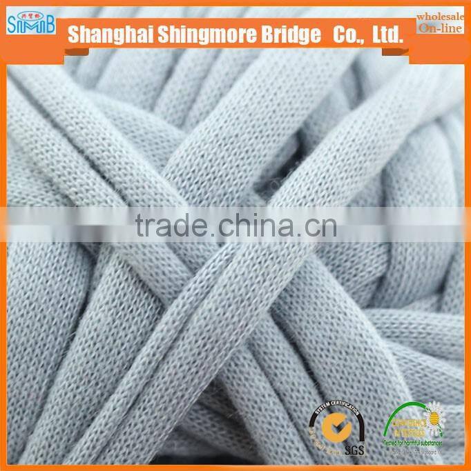 China cheap t shirts yarn factory hot wholesale softextile t shirt yarn fancy crochet t shirt yarn