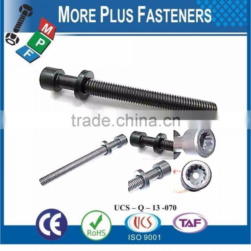 Made In Taiwan Special Shoulder Screw Special Fastener Parts Custom Made Screw per Drawing Requirement