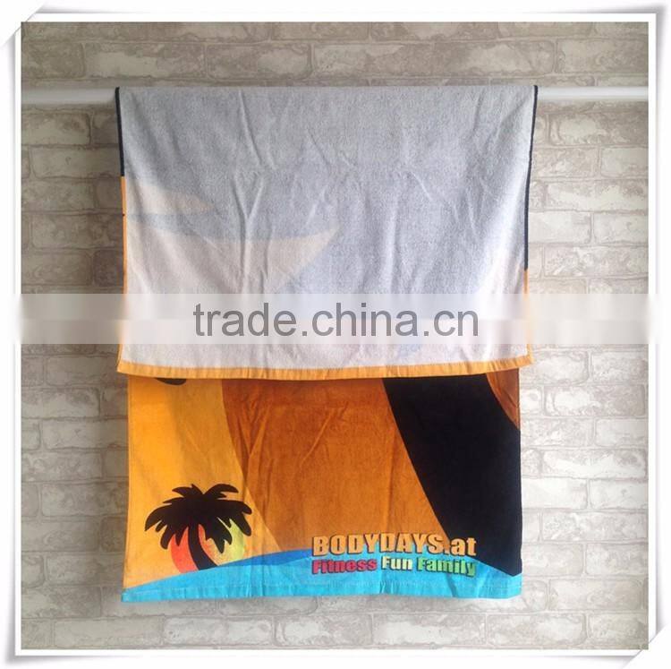 beach towel 2m x 1m,royal printing beach towel wholesale