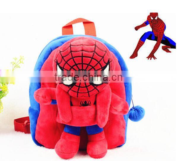 Lovely animal design plush animal backpack tiger for kids