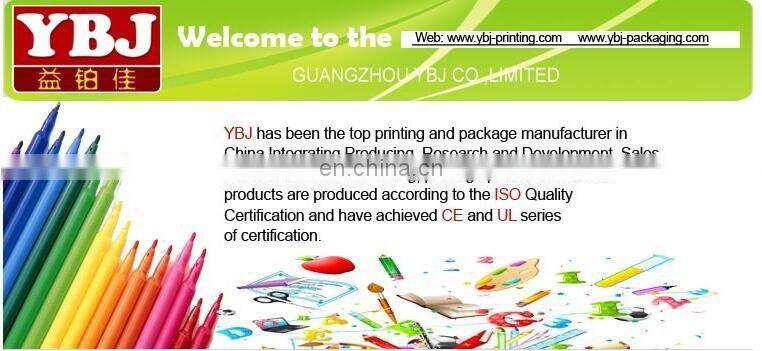 China manufacture foldable cosmetic paper box with full color printing