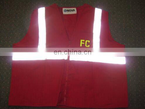new design low price manufacture 120g polyester traffic safety vest /Reflective Safety vest