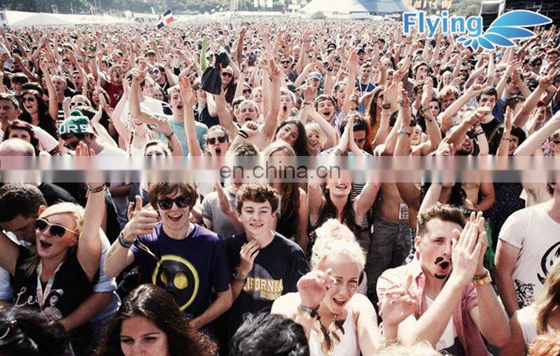 10mm 15mm 20mm cheap custom sublimation printed logo fabric wristbands for music events